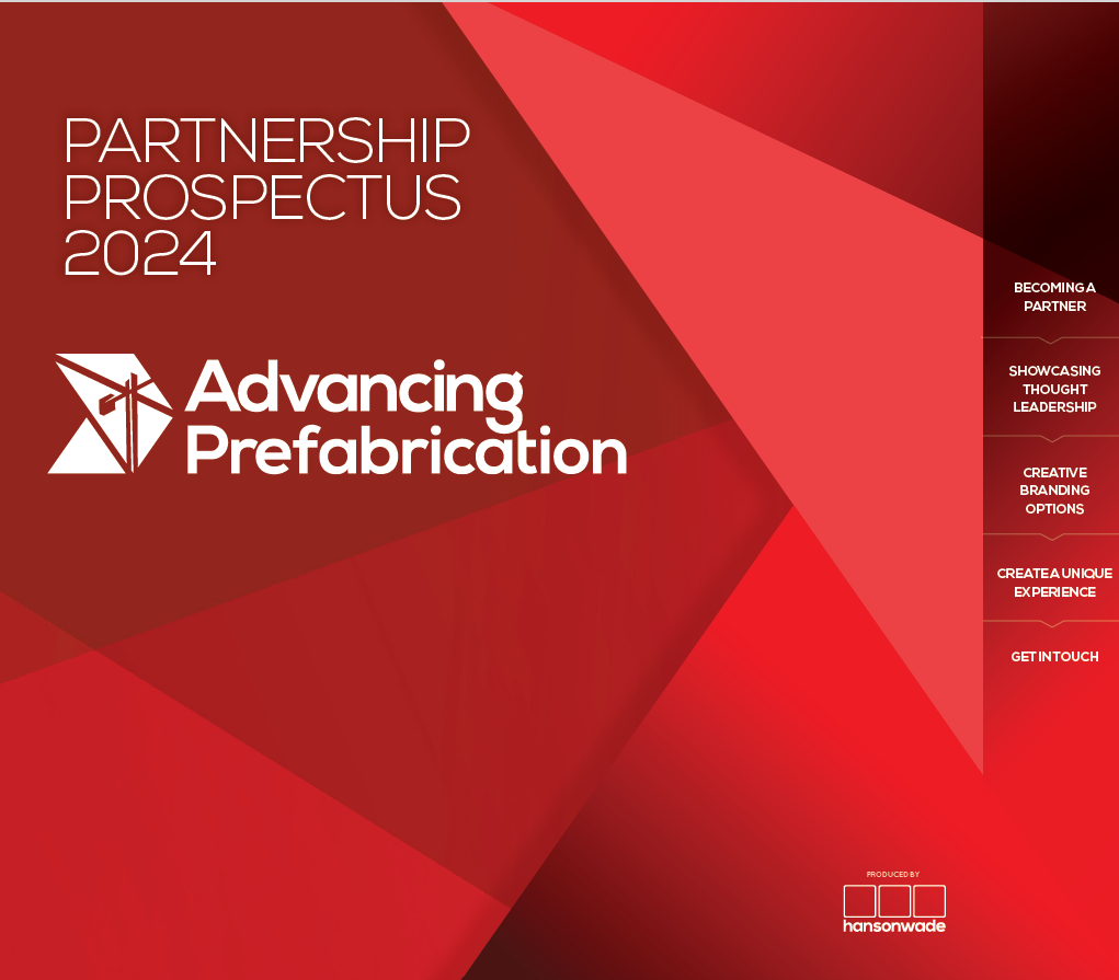 Image of Advancing Prefabrication 2024 - Partnership Prospectus Front Cover